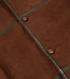 Drake’s Shearling Car Coat
