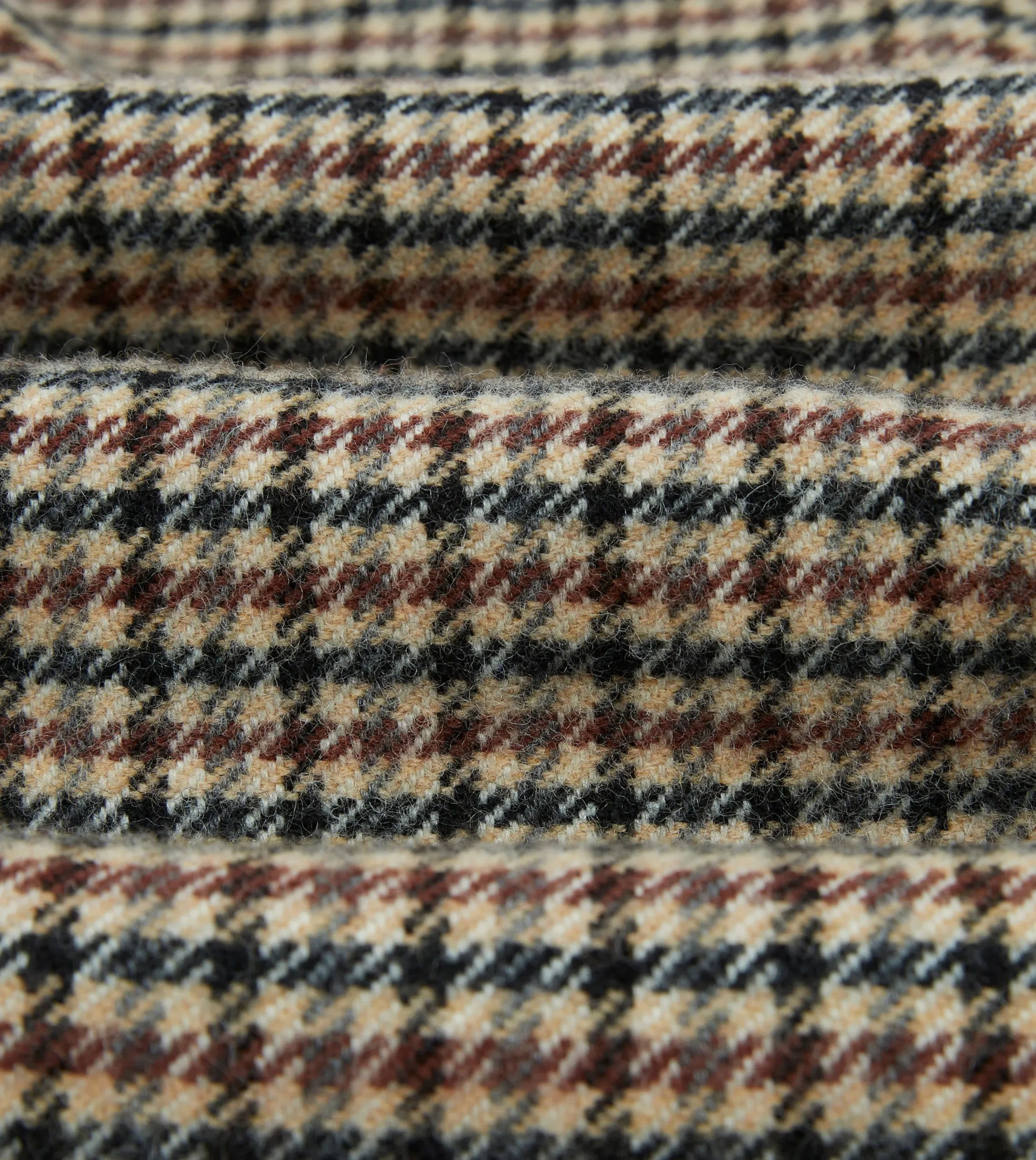 Drake’s Shepherd Check Tweed Five-Pocket Artist Chore Jacket