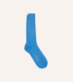 Drake’s Cotton Mid-Calf Socks