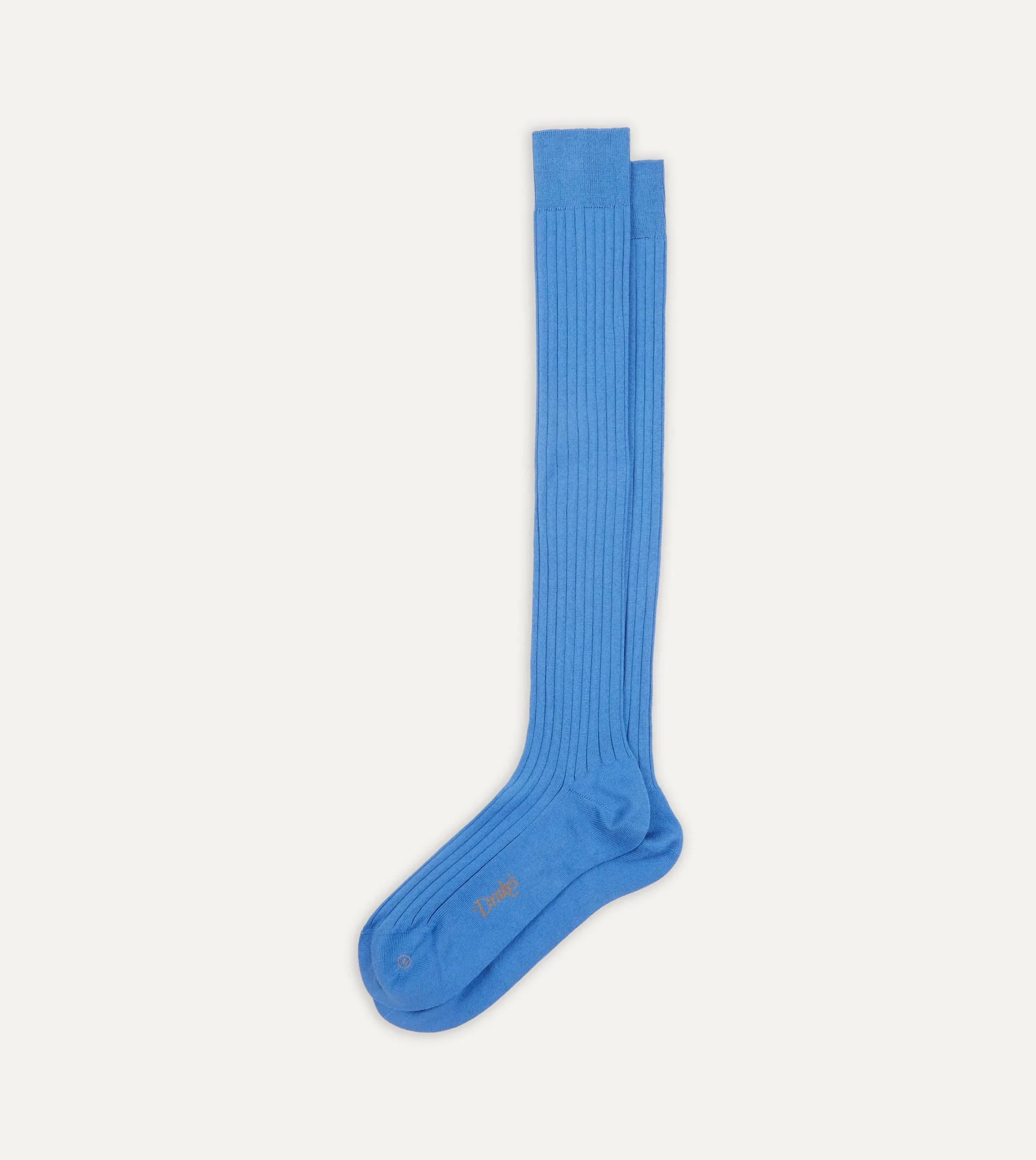 Drake’s Cotton Over-the-Calf Socks