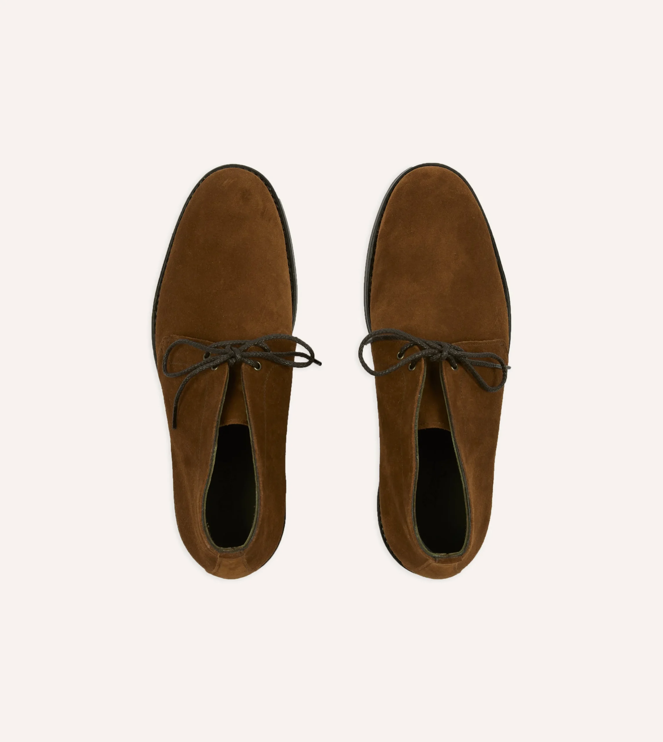 Drake’s Suede Murphy Goodyear Welted Chukka Boot