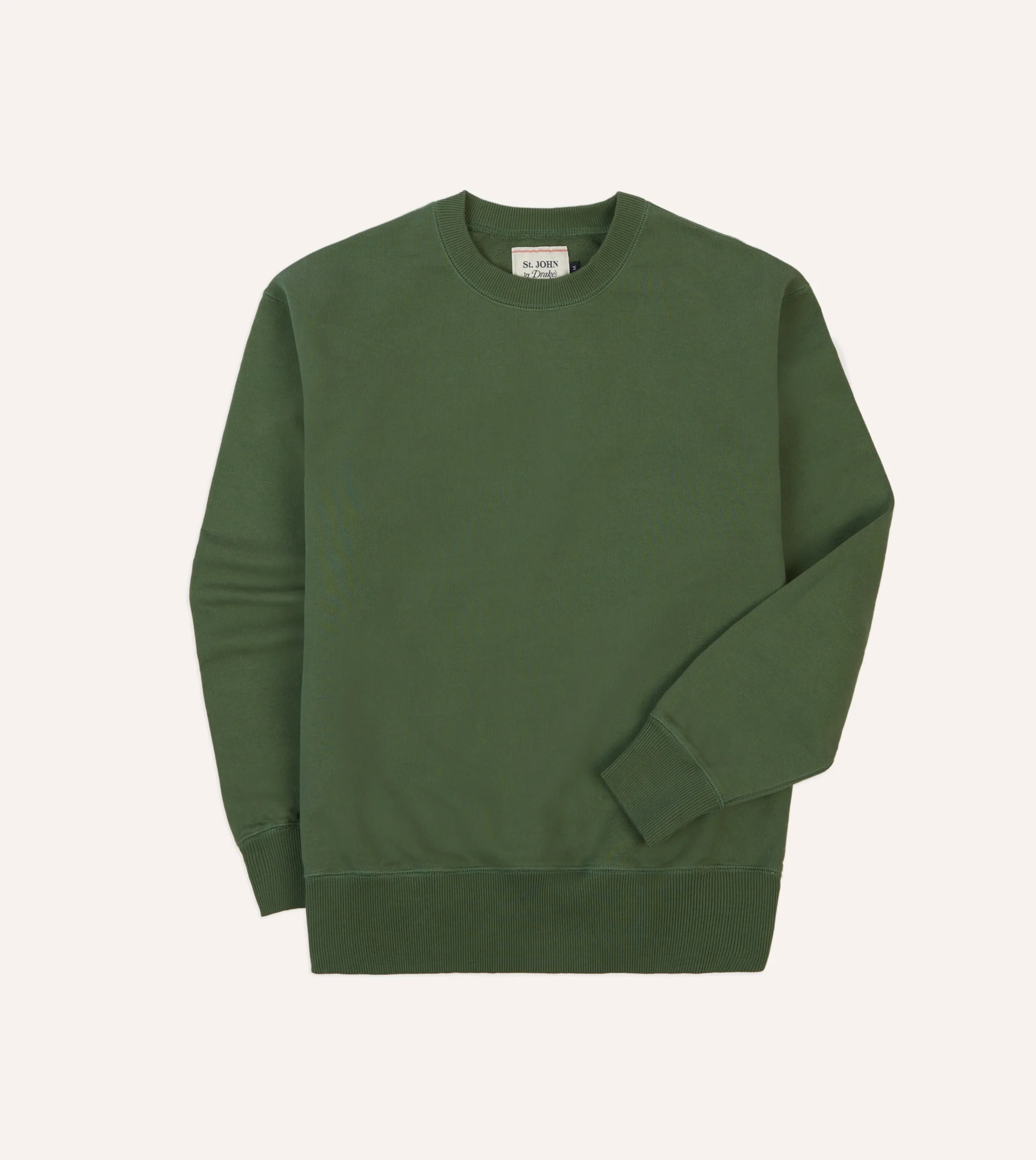Drake’s St. JOHN By Drake's Green Nose II Tail Sweatshirt