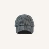 Drake’s St. JOHN By Drake's Navy Checked Baseball Cap