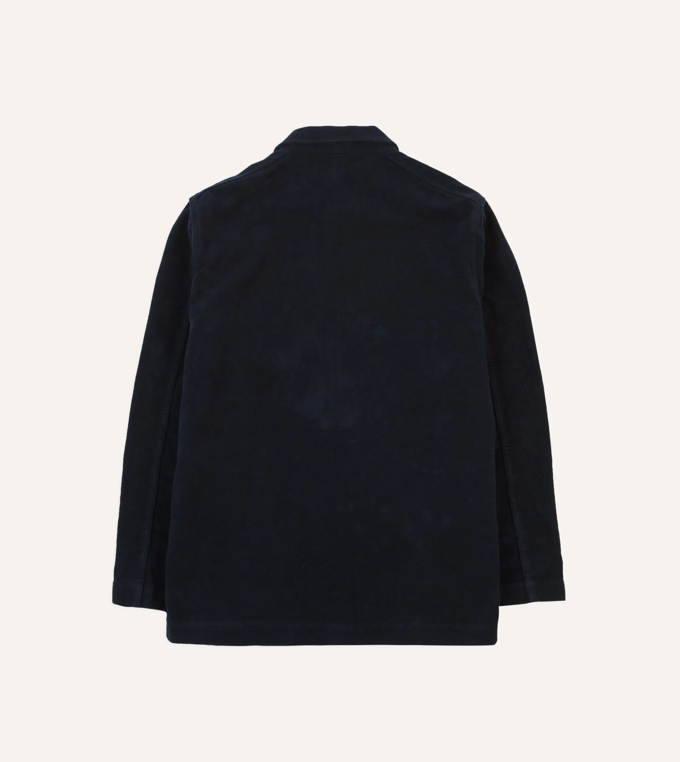 Drake’s St. JOHN By Drake's Navy Moleskin Five-Pocket Chore Jacket