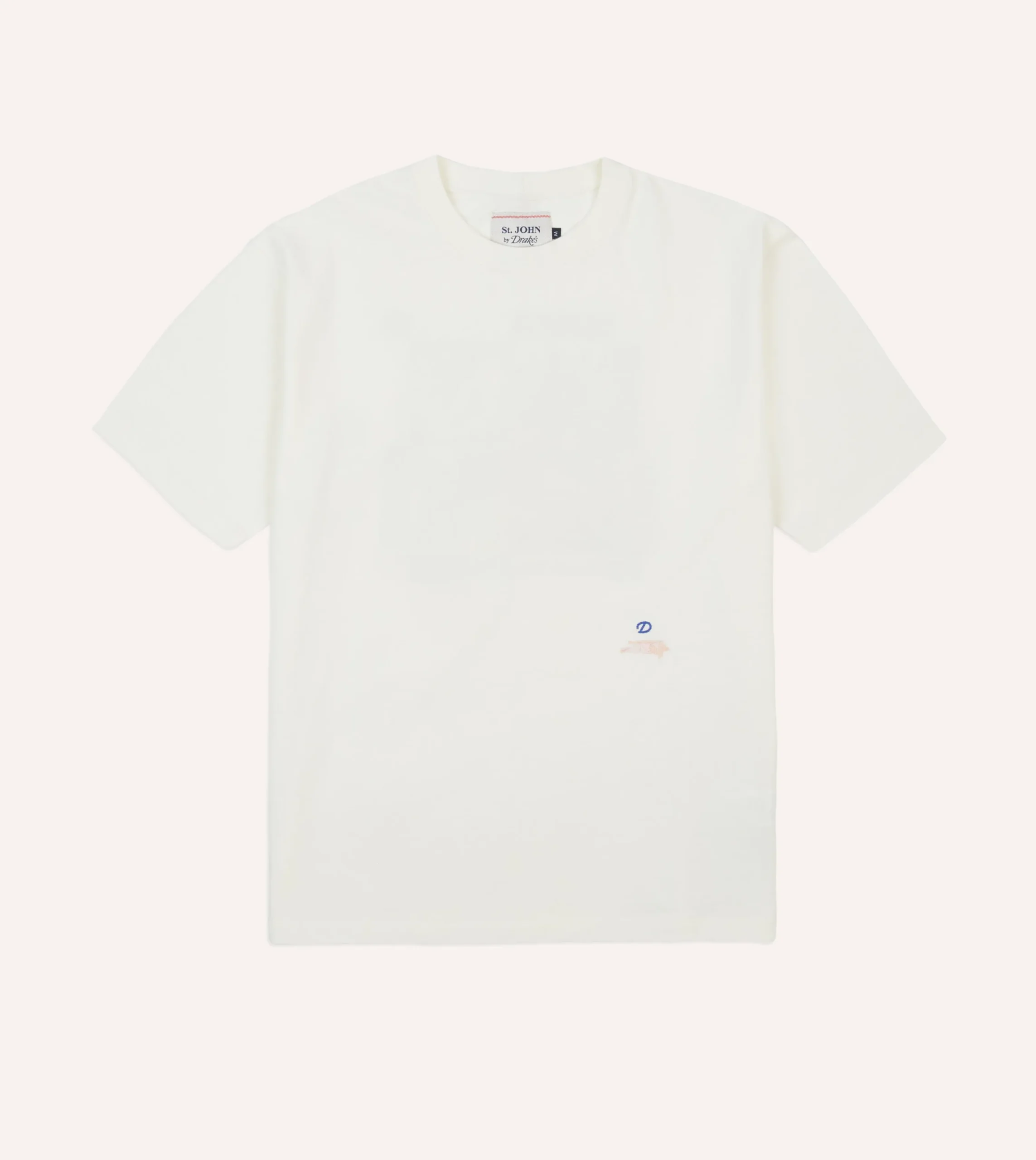 Drake’s St. JOHN By Drake's Orchard Print Ecru Short-Sleeve Hiking T-Shirt