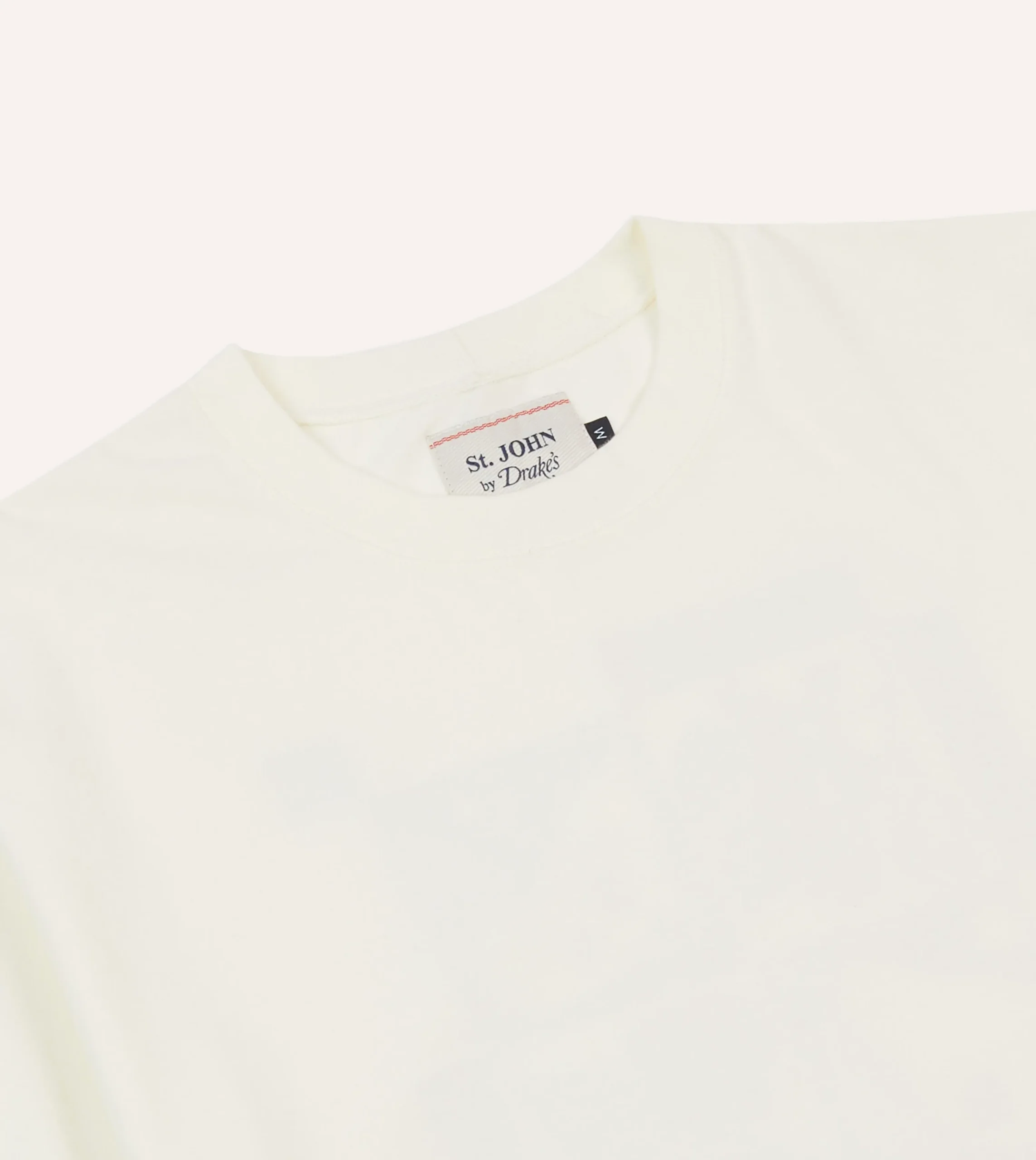Drake’s St. JOHN By Drake's Orchard Print Ecru Short-Sleeve Hiking T-Shirt