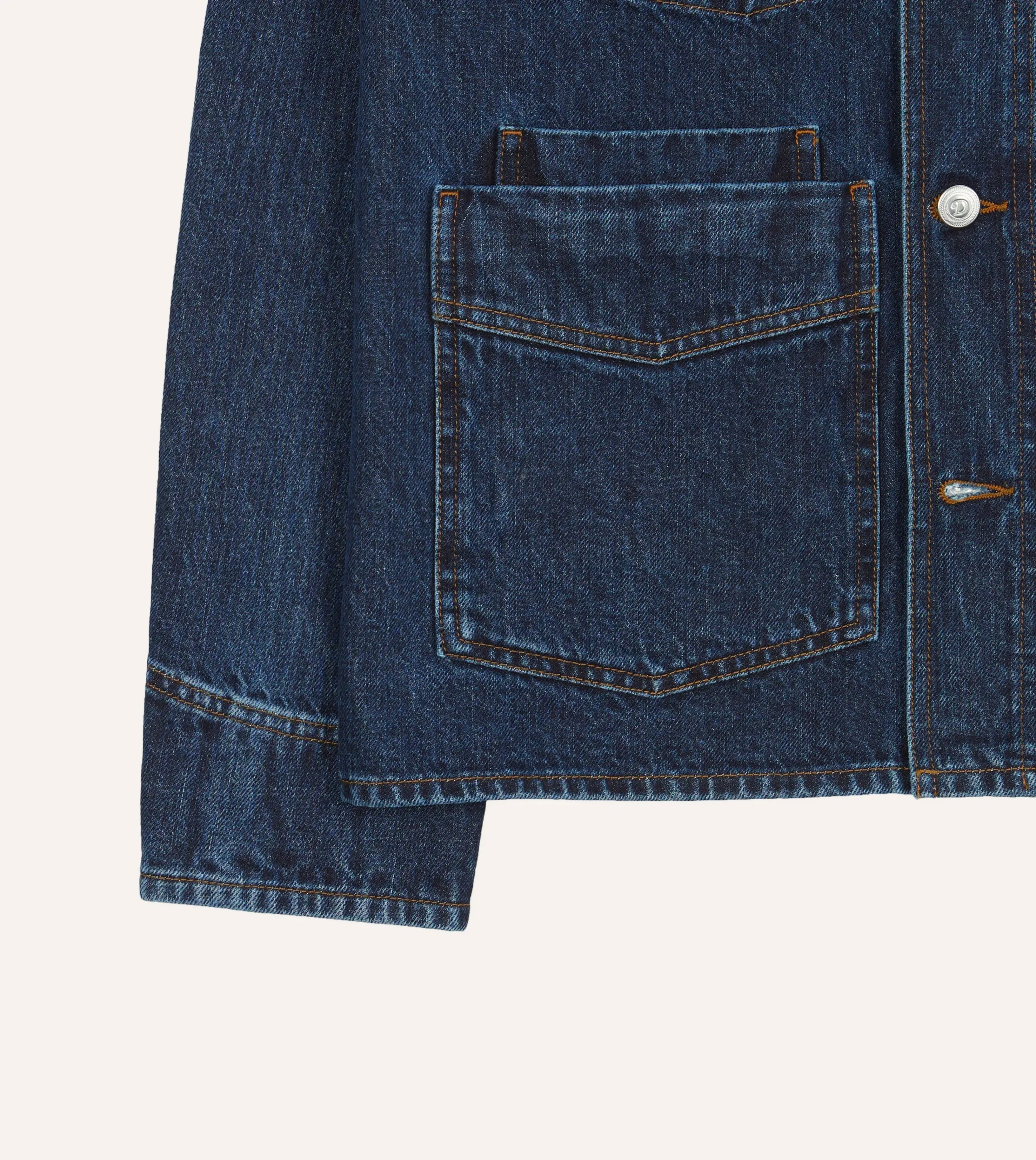 Drake’s Denim Work Jacket