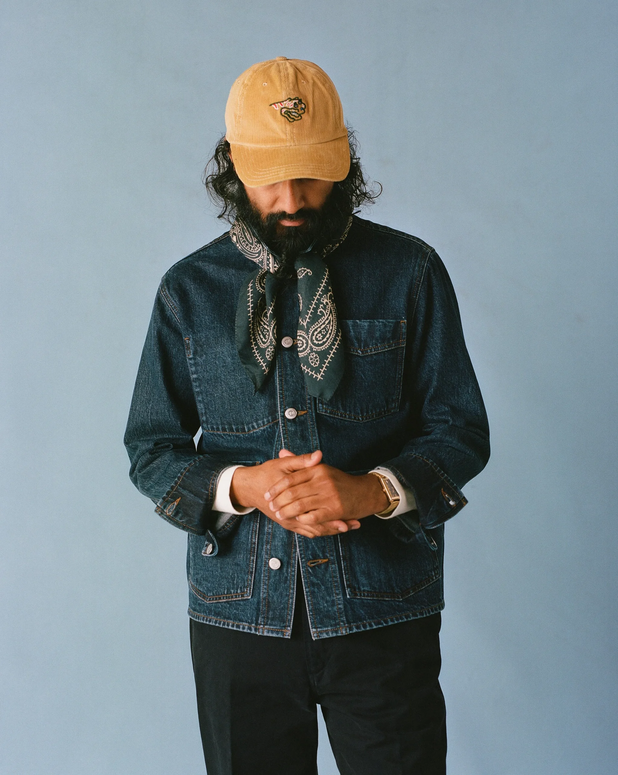Drake’s Denim Work Jacket