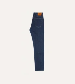 Drake’s 14.2oz Japanese Selvedge Denim Five-Pocket Jeans