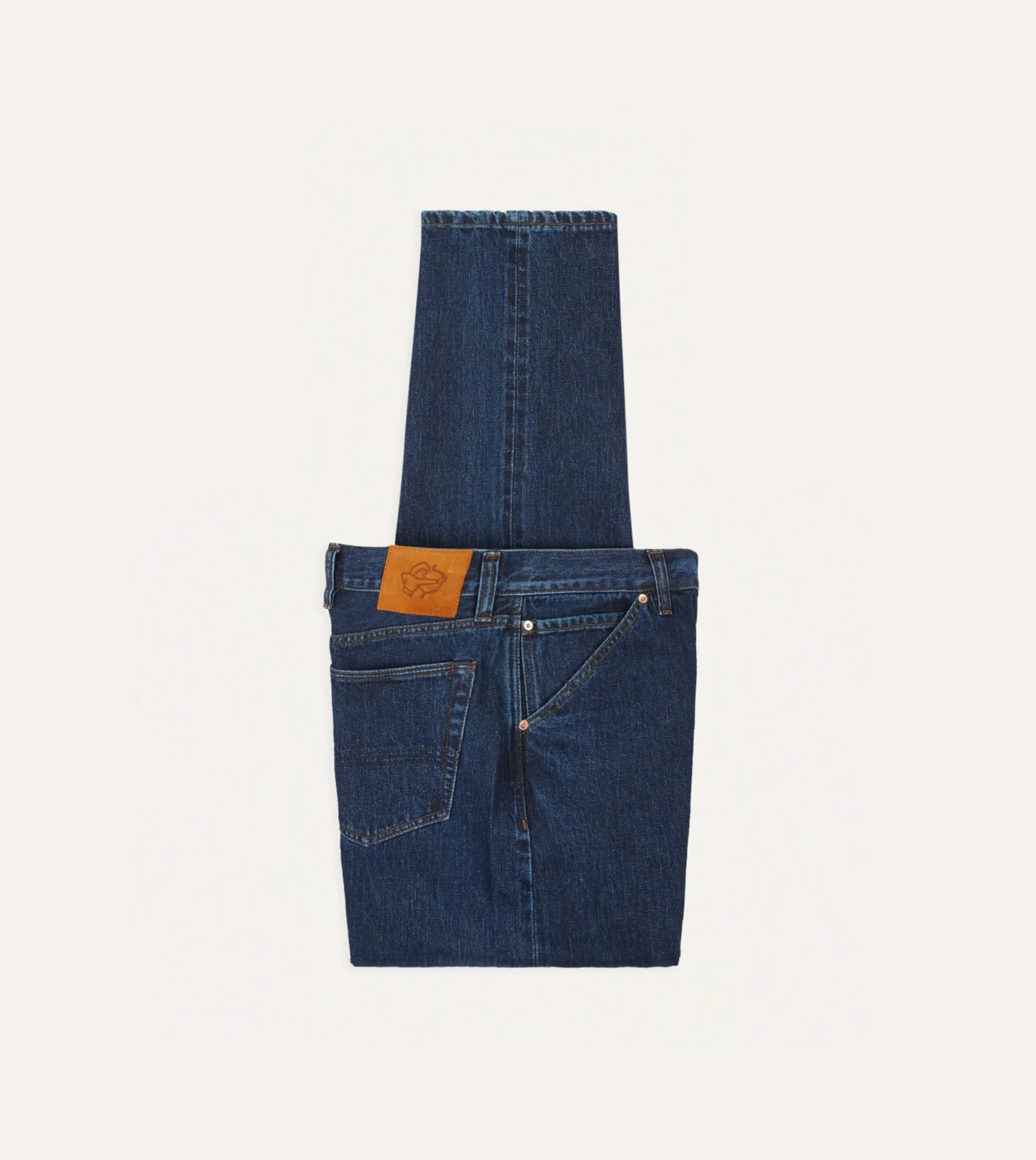 Drake’s 14.2oz Japanese Selvedge Denim Five-Pocket Jeans