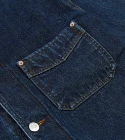 Drake’s Selvedge Denim Five-Pocket Chore Jacket