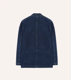 Drake’s Selvedge Denim Five-Pocket Chore Jacket