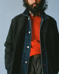 Drake’s Selvedge Denim Five-Pocket Chore Jacket