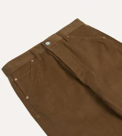 Drake’s Japanese Selvedge Needlecord Five-Pocket Trousers