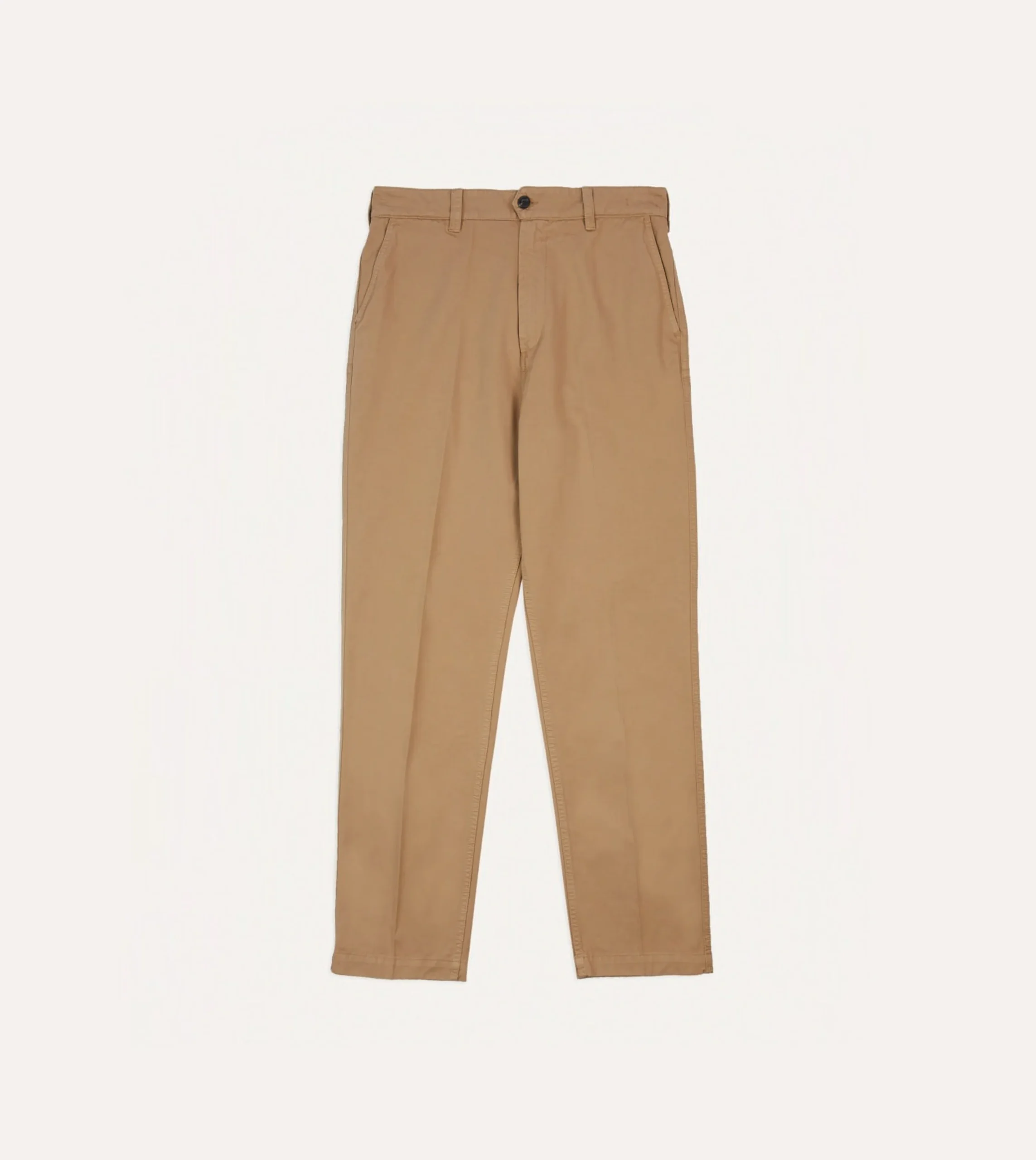 Drake’s Cotton Flat Front Chino