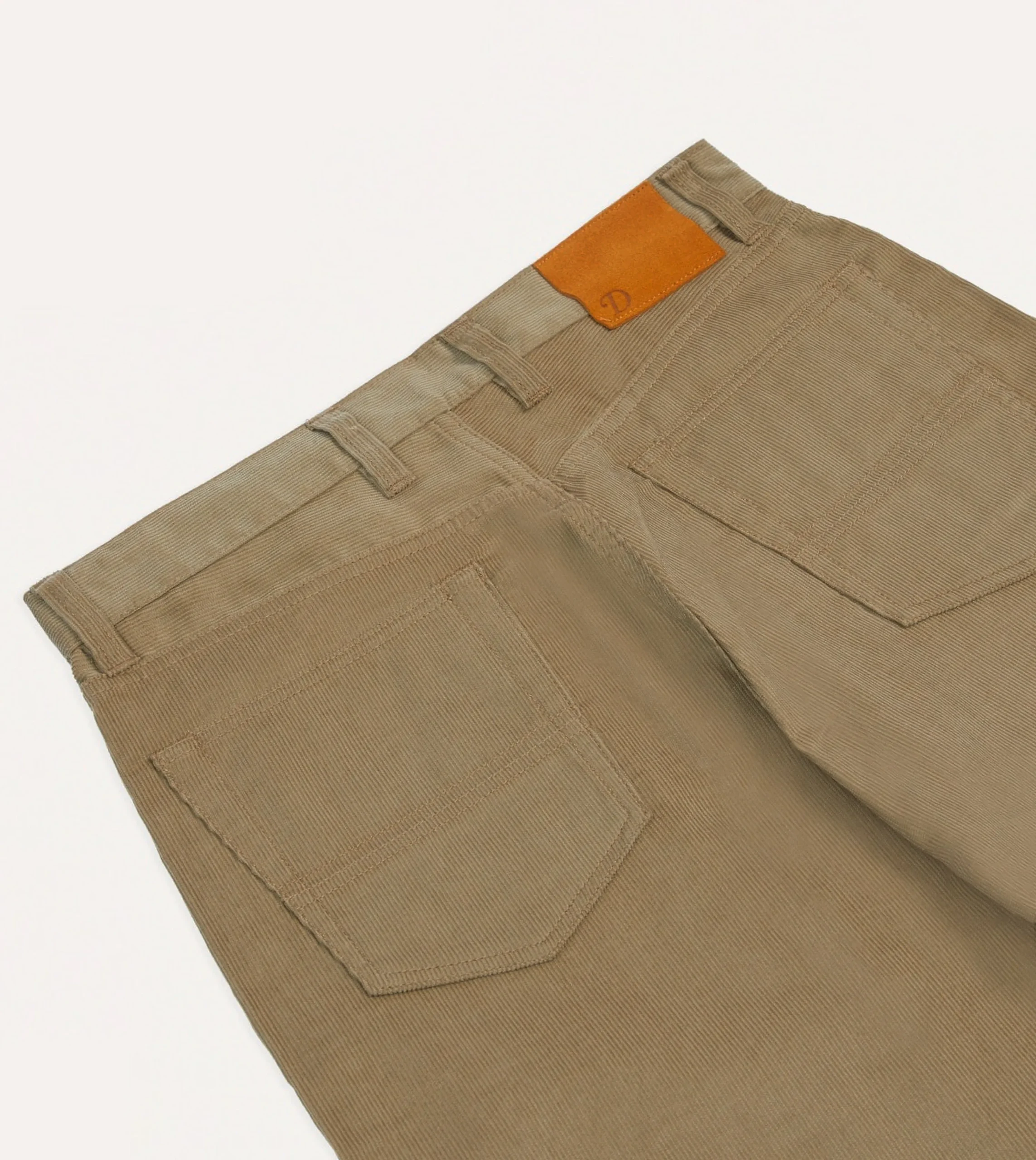 Drake’s Japanese Selvedge Needlecord Five-Pocket Trousers