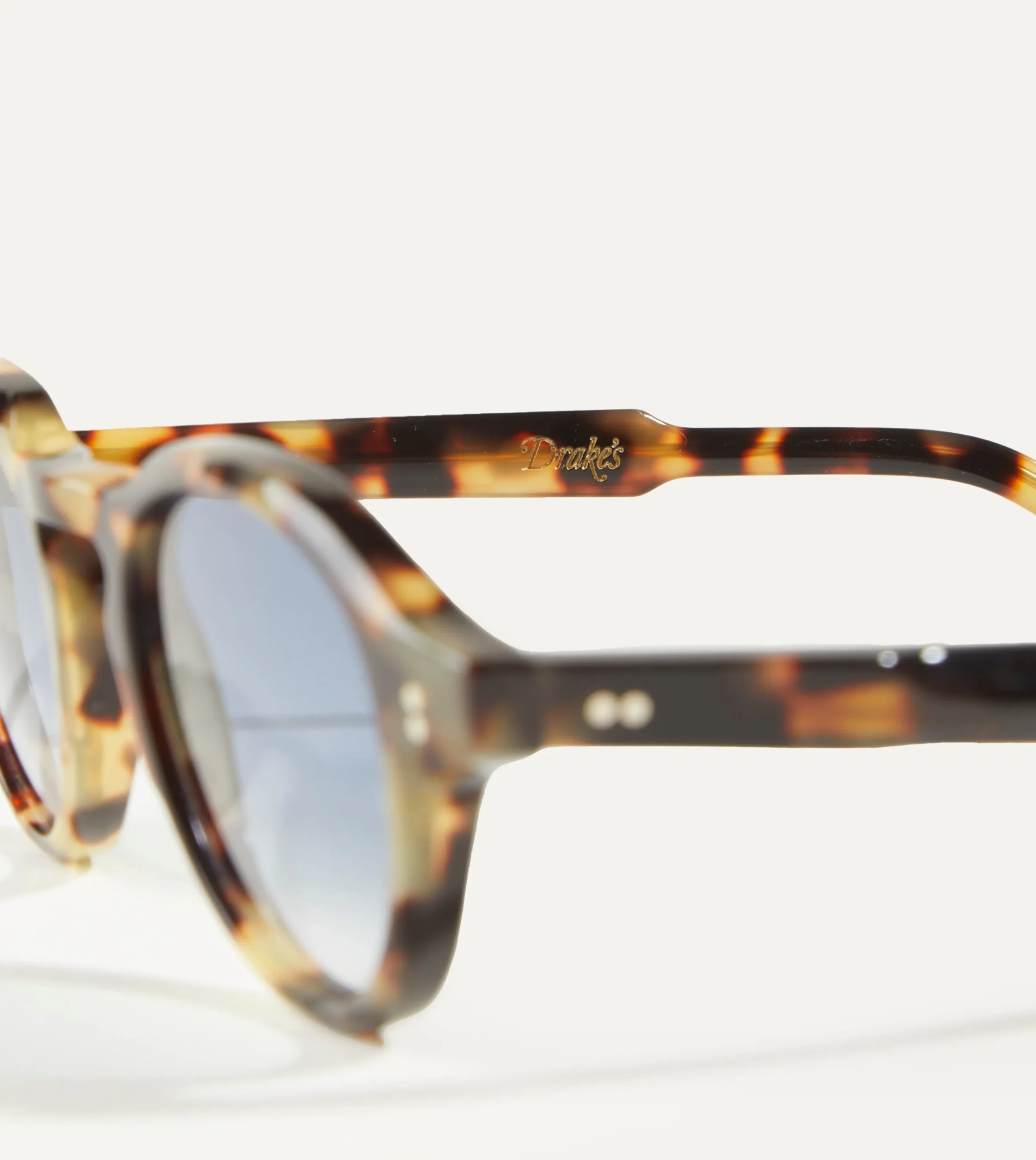 Drake’s Tortoise Acetate Blake Sunglasses