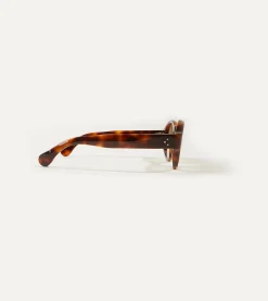 Drake’s Tortoise Acetate Jules Sunglasses