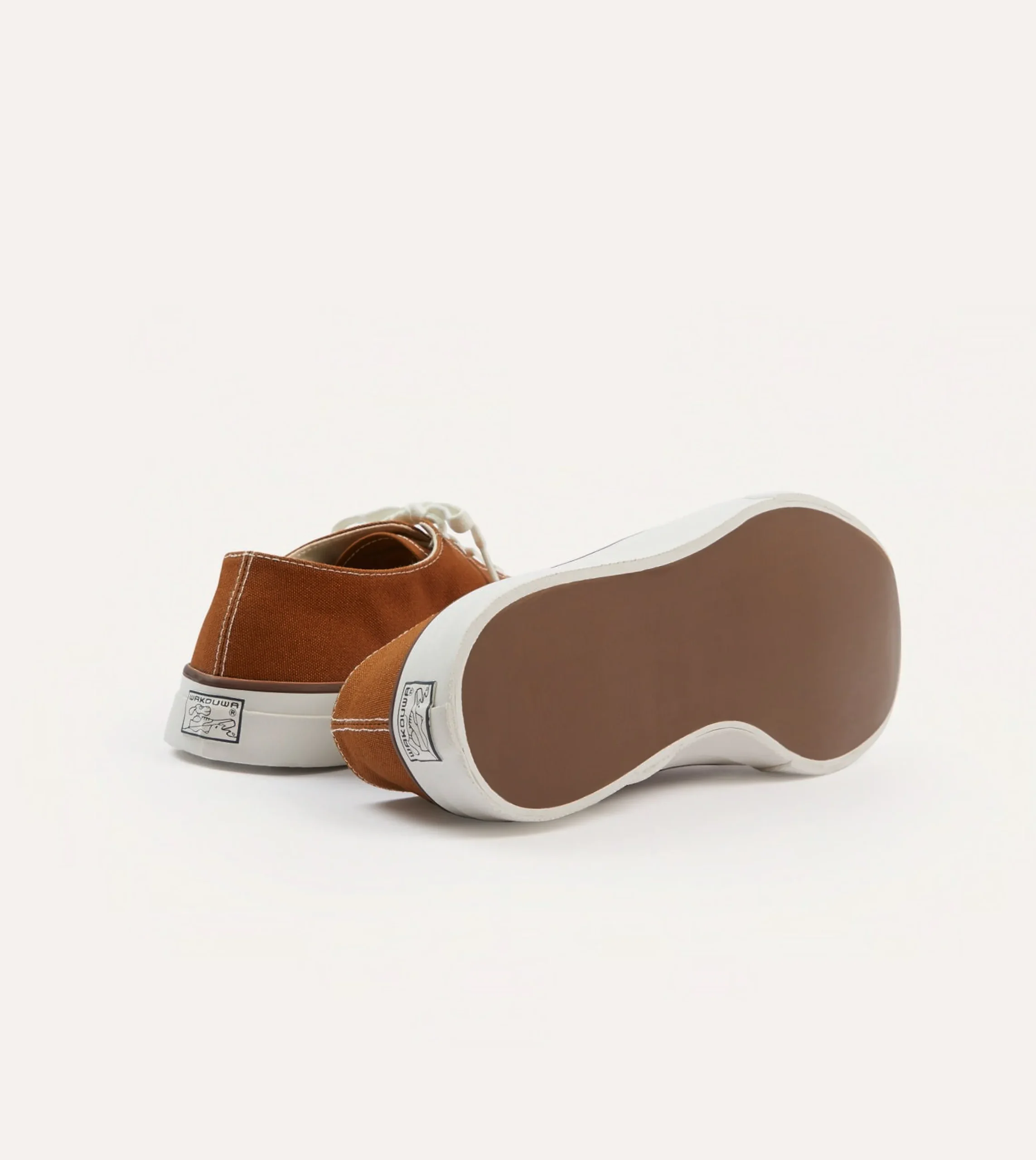 Drake’s Wakouwa By Anatomica Cotton Canvas Oxford Trainers