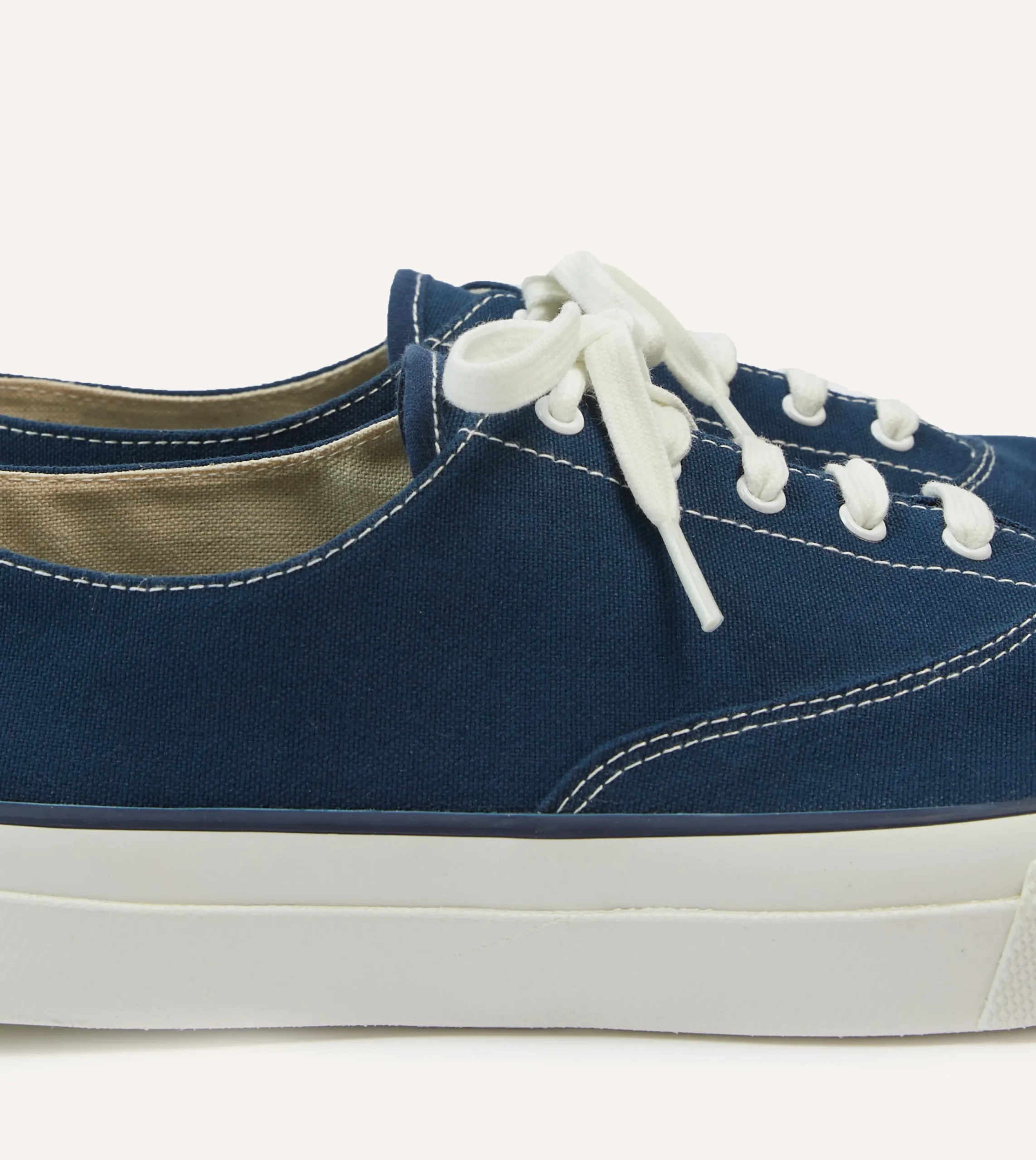 Drake’s Wakouwa By Anatomica Cotton Canvas Oxford Trainers