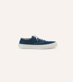 Drake’s Wakouwa By Anatomica Cotton Canvas Oxford Trainers