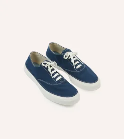 Drake’s Wakouwa By Anatomica Cotton Canvas Oxford Trainers