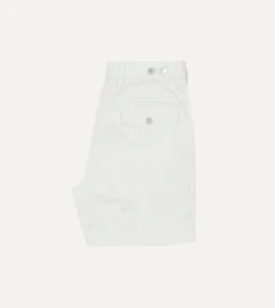 Drake’s Cotton Twill Single-Pleat Shorts