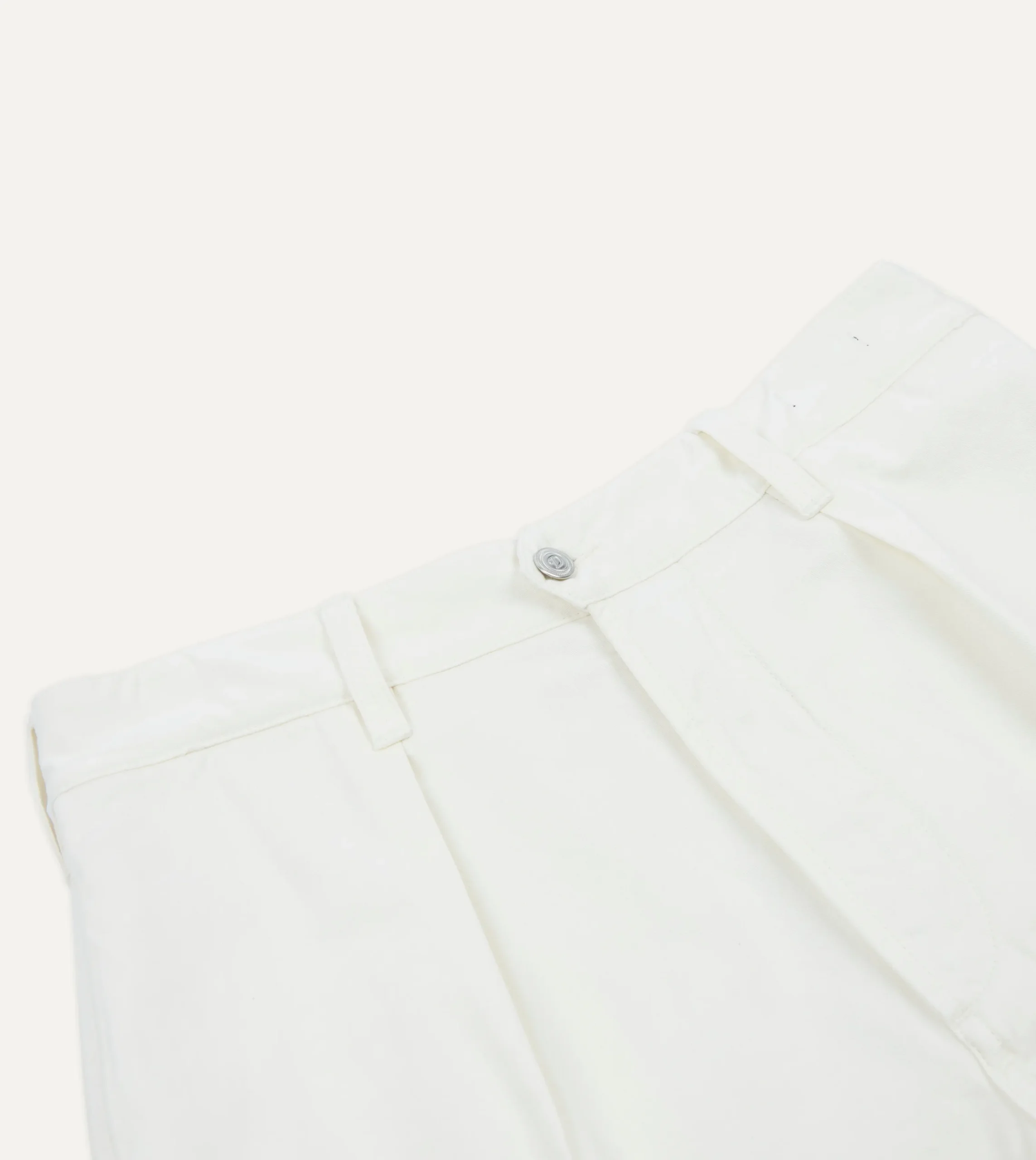 Drake’s Cotton Twill Single-Pleat Shorts
