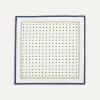 Drake’s White And Green Polka Dot Print Bandana