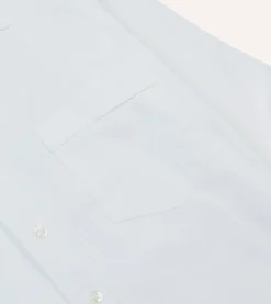 Drake’s Cotton Oxford Cloth Long Point Collar Shirt