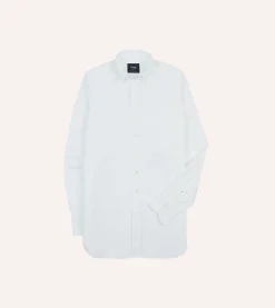 Drake’s Pinpoint Oxford Cotton Cloth Button-Down Shirt
