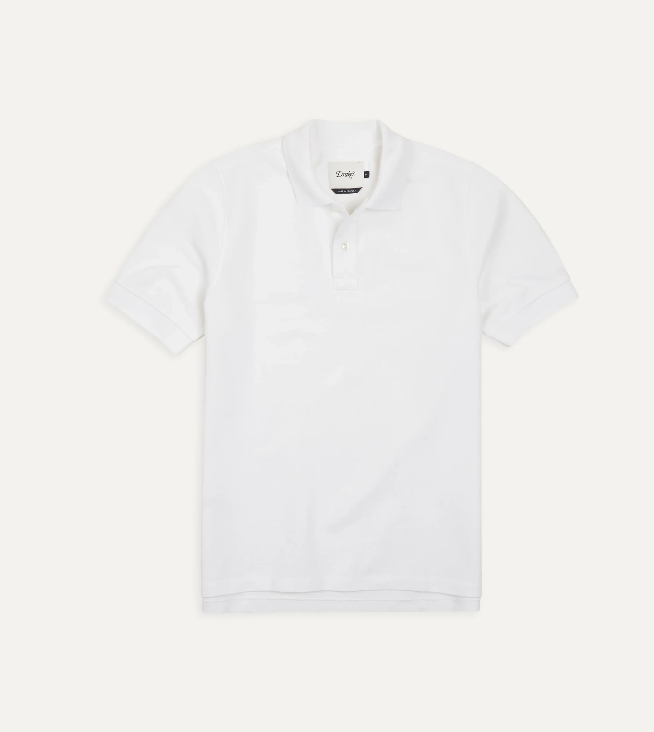 Drake’s Piqué Cotton Polo Shirt