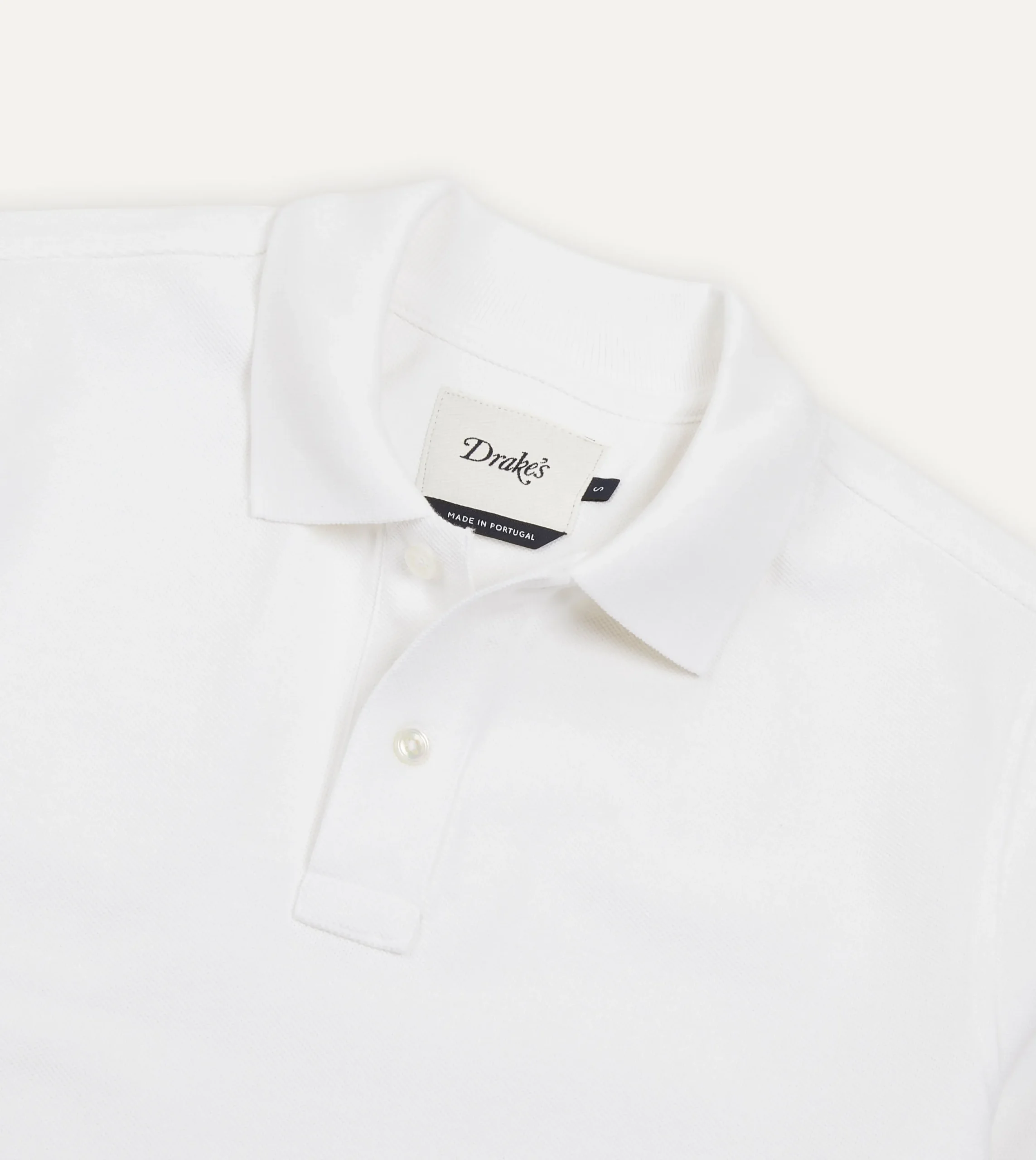 Drake’s Piqué Cotton Polo Shirt