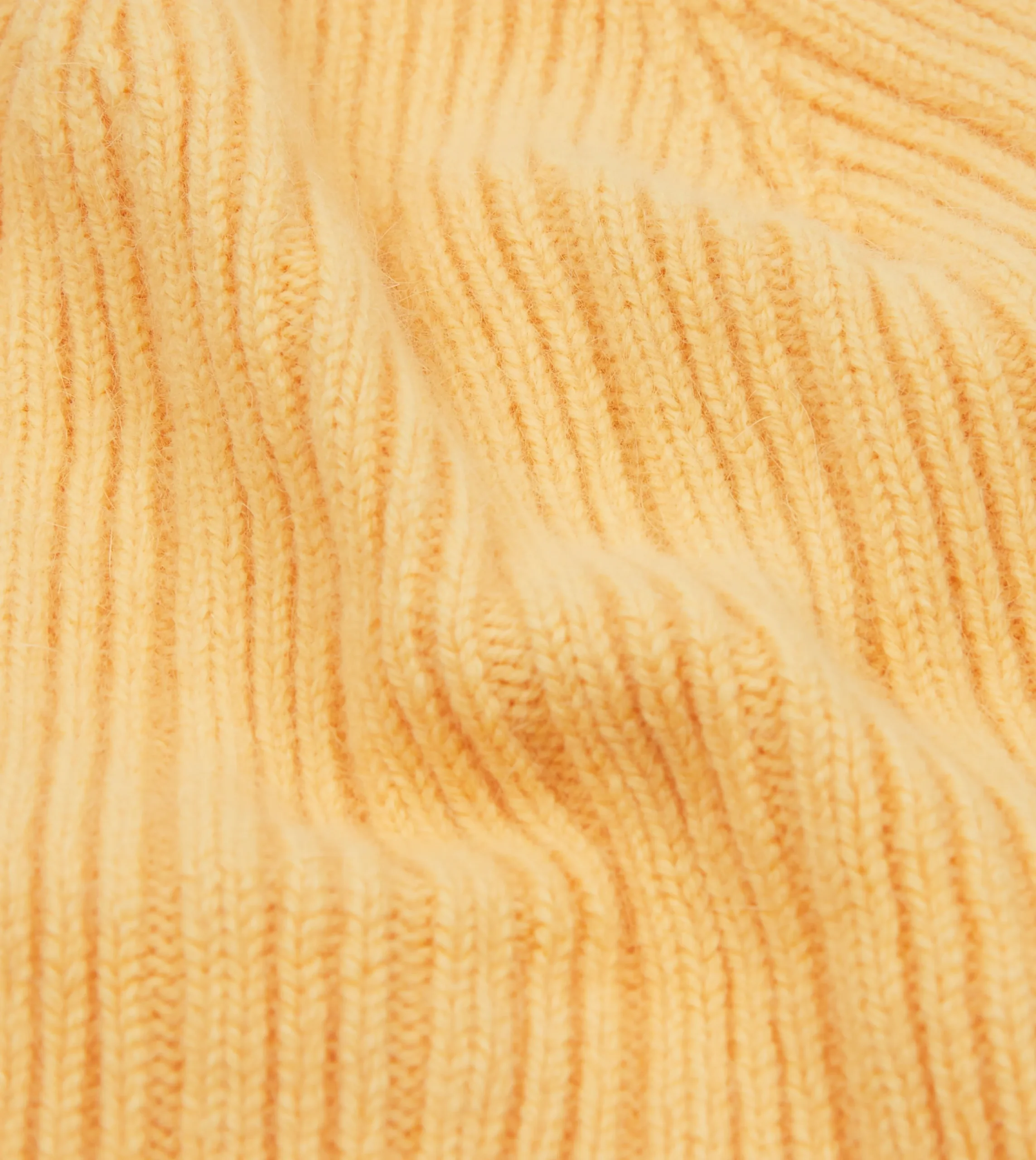 Drake’s Angora Lambswool Ribbed Knit Cap
