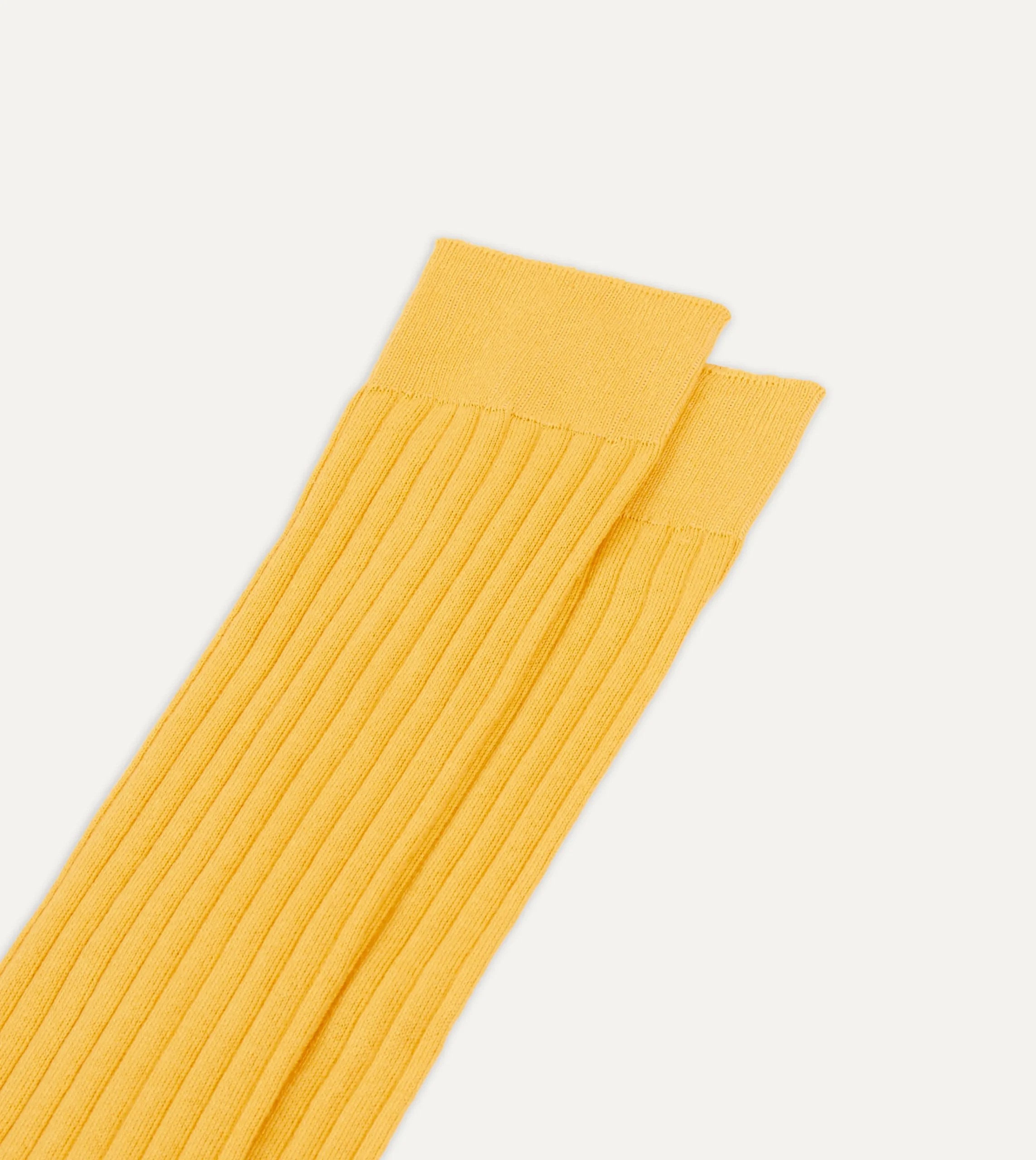 Drake’s Cotton Over-the-Calf Socks