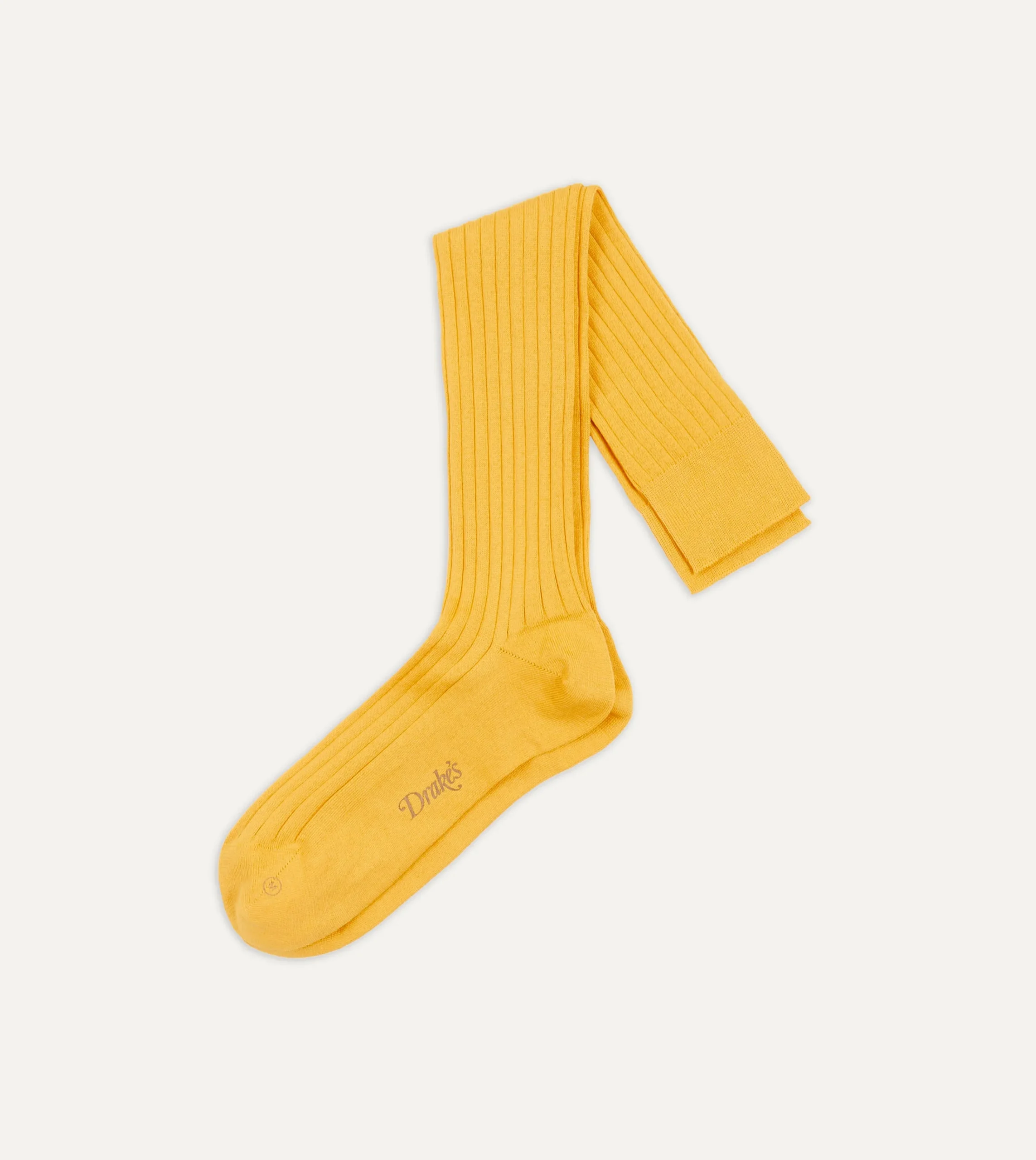 Drake’s Cotton Over-the-Calf Socks