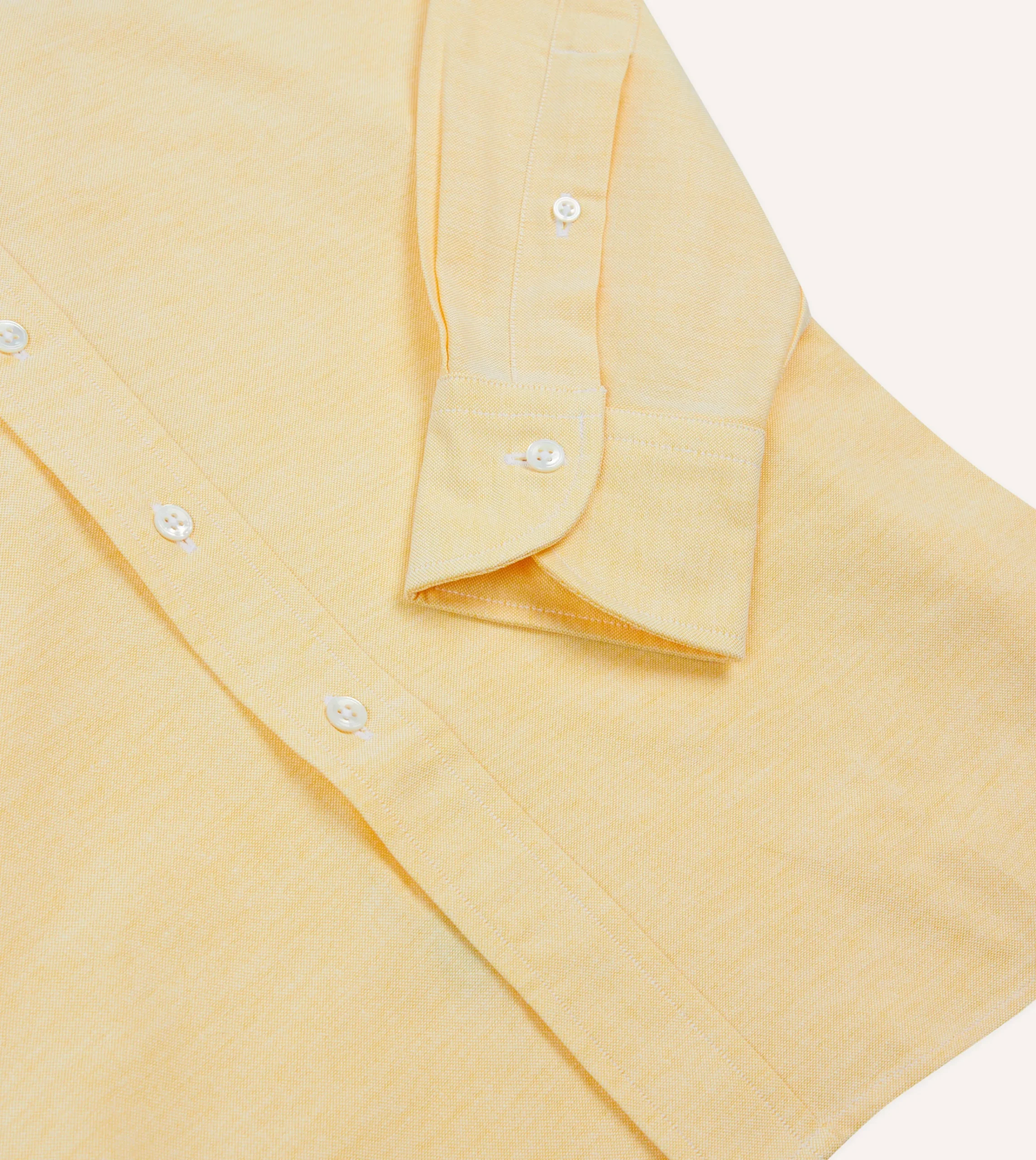 Drake’s Cotton Oxford Cloth Button-Down Shirt