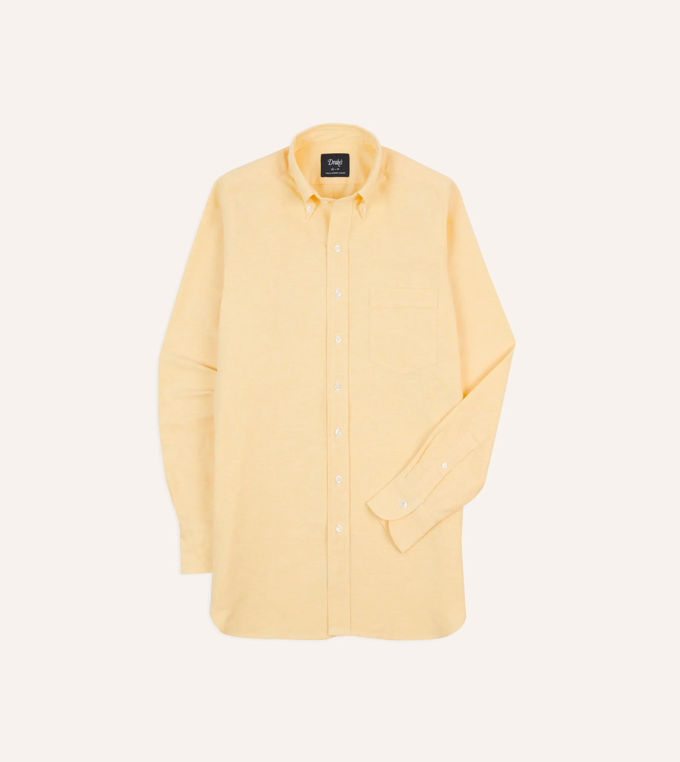Drake’s Cotton Oxford Cloth Button-Down Shirt
