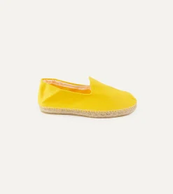 Drake’s Herringbone Cotton Espadrilles