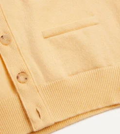 Drake’s Lambswool Sleeveless Cardigan