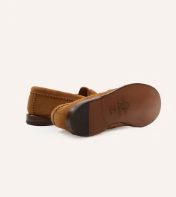 Drake’s Yuketen Brown Leather Rob’s Loafer