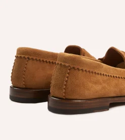 Drake’s Yuketen Brown Leather Rob’s Loafer