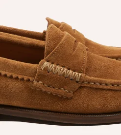 Drake’s Yuketen Brown Leather Rob’s Loafer